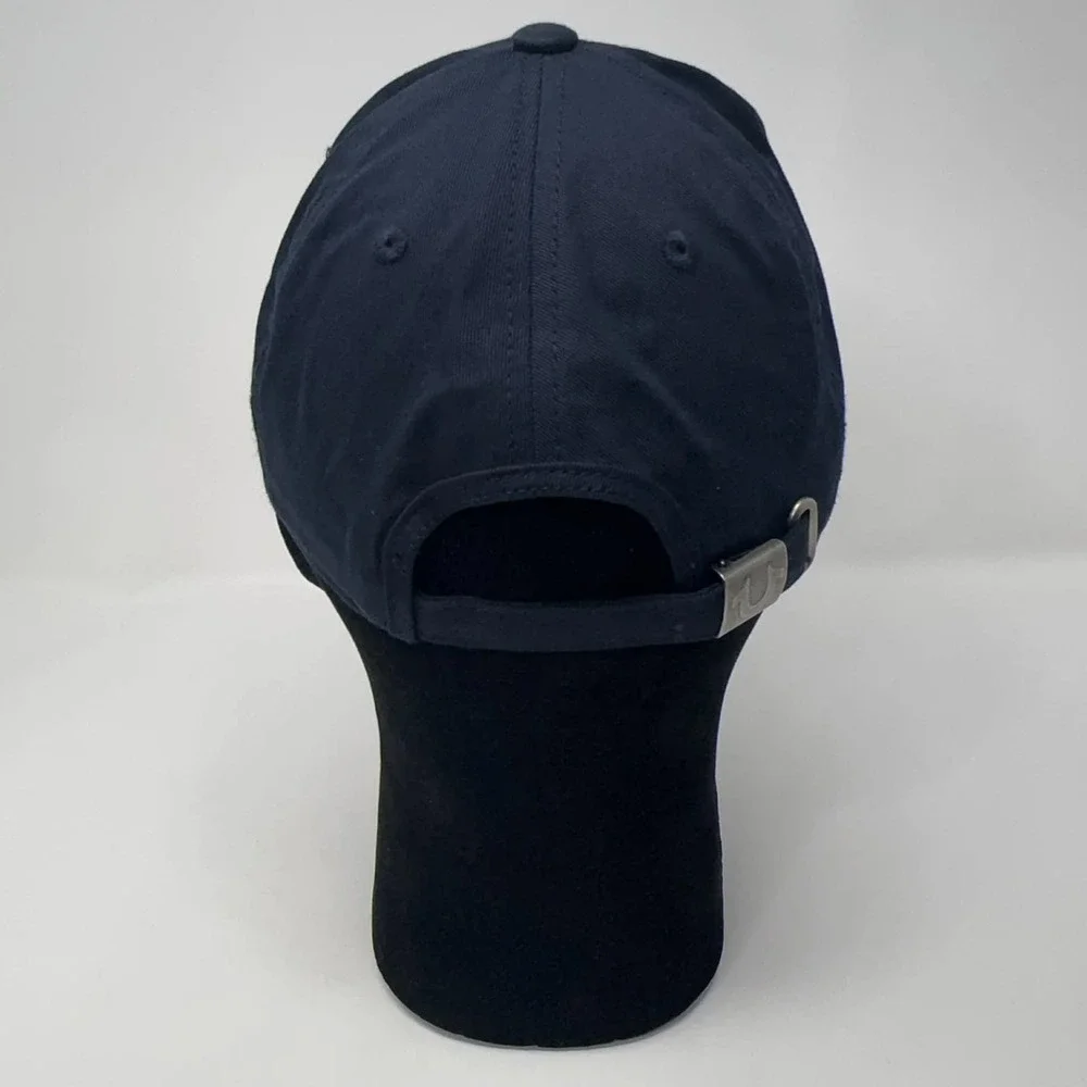 True Religion Baseball Cap Mens Strapback Hat Horseshoe Logo Adjustable One Size